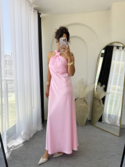 Massimo Saten Elbise Tozpembe