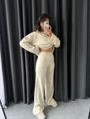 Triko Takım Krem
