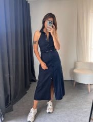 MARKAMODEL ELBİSE LACİVERT