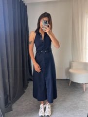 MARKAMODEL ELBİSE LACİVERT