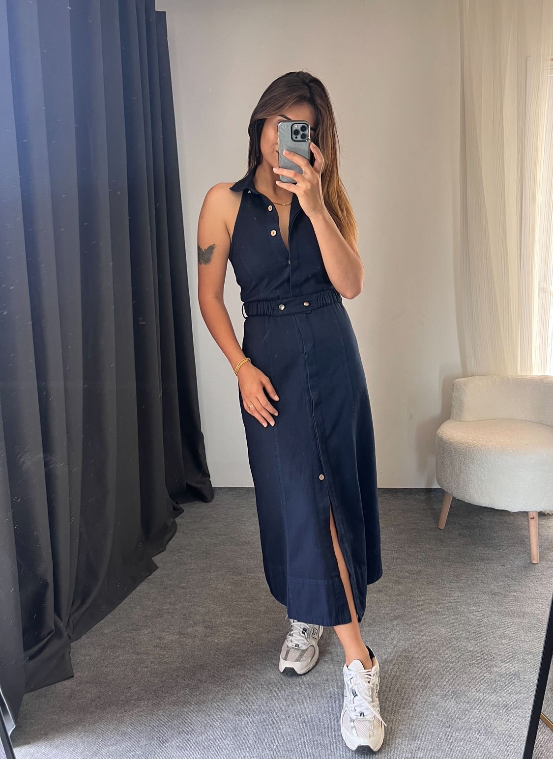 MARKAMODEL ELBİSE LACİVERT