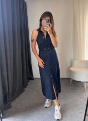 MARKAMODEL ELBİSE LACİVERT