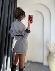 Kaşe Blazer Takım