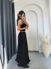 Volanlı Şifon Etek
