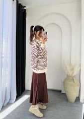 Oversize Sweatshırt Bordo