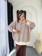 Oversize Sweatshırt Bordo