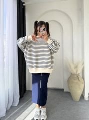 Oversize Sweatshırt Mavi