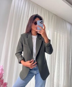 SLİM BLAZER HAKİ