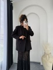 Oversize Blazer Siyah