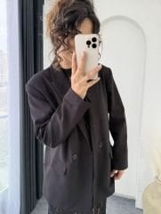 Oversize Blazer Siyah