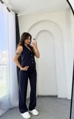 Elsem Yelek Takım Lacivert