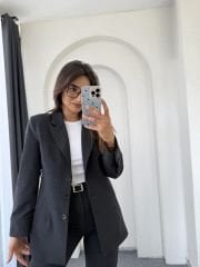 Alya Takım Elbise KoyuAntrasit
